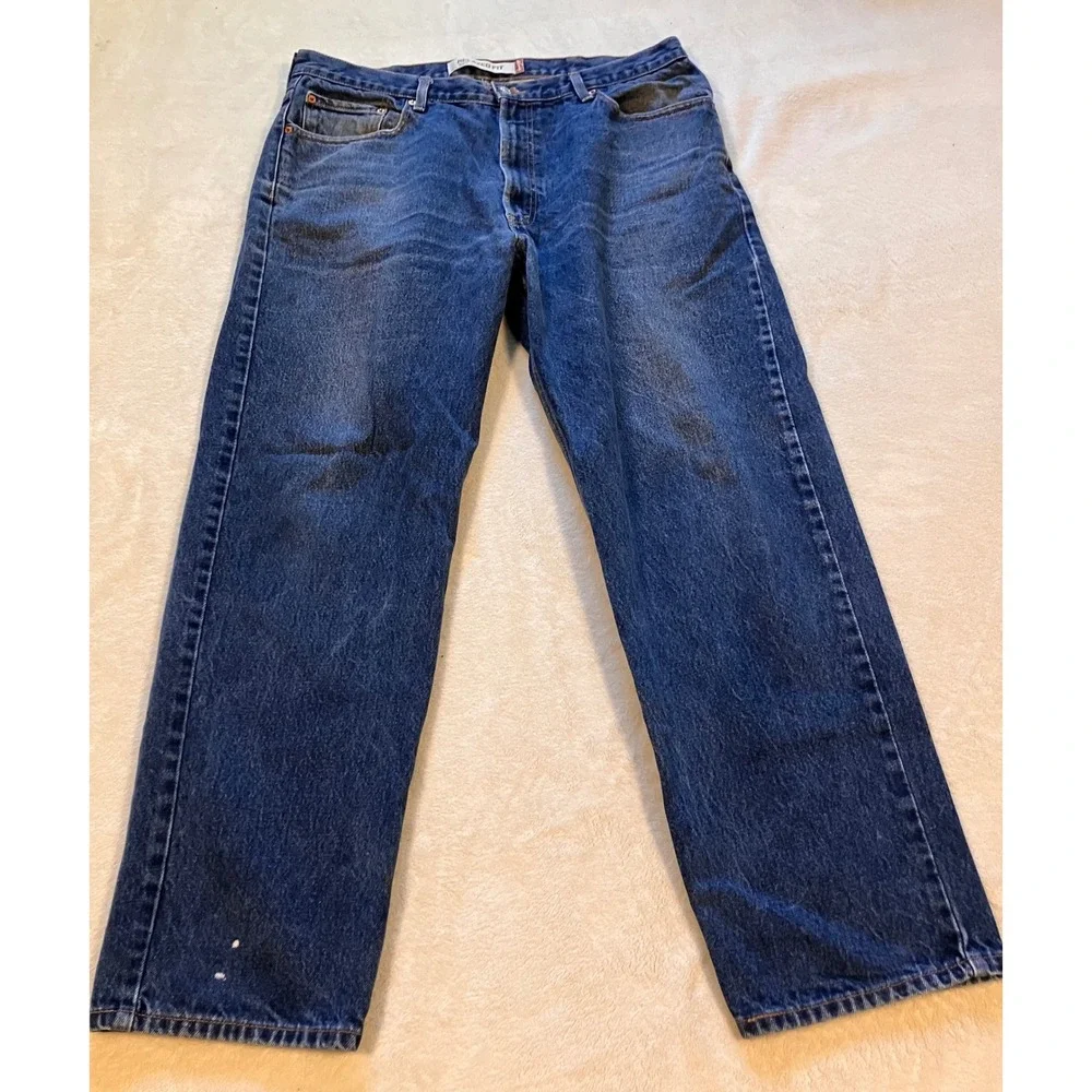 Levi's 550 Relaxed Fit Jeans Mens 40x32 Blue Medium Wash Denim Pants